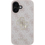 Guess 4G Metal Logo kryt pro iPhone 16 Plus - růžový