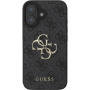 Guess 4G Metal Logo kryt pro iPhone 16 Plus - šedý