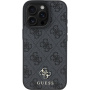 Guess 4G Small Metal Logo kryt s MagSafe pro iPhone 16 Pro - šedý
