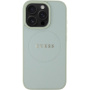 Guess Grained Classic Logo kryt s MagSafe pro iPhone 16 Pro Max - zelený