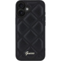 Guess Quilted kryt pro iPhone 16 - černý