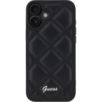 Guess Quilted kryt pro iPhone 16 - černý