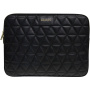Guess Quilted prošívaná brašna pro iPad do 13" / MacBook do 14" - černá
