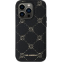 Karl Lagerfeld Karl Heads Pattern kryt s MagSafe pro iPhone 14 Pro Max - černý