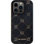 Karl Lagerfeld Karl Heads Pattern kryt s MagSafe pro iPhone 15 Pro Max - černý
