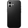 Nomad Modern Leather kožený kryt s MagSafe pro iPhone 16 Plus - černý