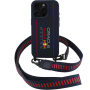 Oracle Red Bull Racing Vertical Logo kryt s popruhem a MagSafe pro iPhone 16 Pro Max - tmavě modrý