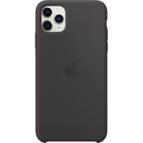 Originální Apple silikonový kryt pro iPhone 11 Pro Max - černý