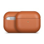 Ochranný kožený obal pro AirPods Pro 2 - hnědý