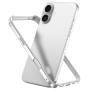 Ochranný rámeček pro iPhone 16 Plus - stříbrný