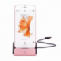 HOCO dokovací stanice s lightning konektorem pro Apple iPhone 7 / 7 Plus / 6S / 6S Plus / 6 / 6 Plus a iPhone 5 / 5S / 5C / iPod - růžově zlatá
