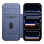 ESEBLE flipové pouzdro s MagSafe pro iPhone 15 Pro Max - tmavě modré