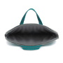 COOLBELL CB-2125 brašna s popruhem pro iPad do 13" / MacBook do 14" - petrolejová
