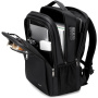 COOLBELL CB-8308 batoh s externím USB portem a zámkem zipů pro iPad / MacBook do 17" - černý