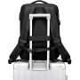 COOLBELL CB-8308 batoh s externím USB portem a zámkem zipů pro iPad / MacBook do 17" - černý