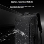 COOLBELL CB-8308 batoh s externím USB portem a zámkem zipů pro iPad / MacBook do 17" - černý