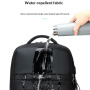 COOLBELL CB-8316 prostorný batoh s externím USB portem pro iPad / MacBook do 16" - šedý