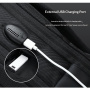 COOLBELL CB-8316 prostorný batoh s externím USB portem pro iPad / MacBook do 16" - šedý