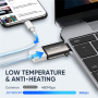 JOYROOM S-H151 nabíjecí a datová redukce - USB-A na USB-C - stříbrná