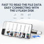 JOYROOM S-H151 nabíjecí a datová redukce - USB-A na USB-C - stříbrná