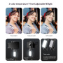 CYKE Q18 Bluetooth selfie tyč s tripodem, Gimbal stabilizátorem a světlem pro iPhone - černá