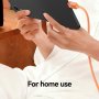 USAMS SJ776 opletený nabíjecí a datový kabel s podsvícením - USB-C na Lightning - 1,2 m - černý