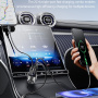 ESSAGER ES-CC25 autonabíječka s displejem a porty 2x USB-C / USB-A - 108W - tmavě šedá