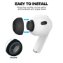 AhaStyle náhradní silikonové špunty pro AirPods Pro 3 - L - černé