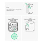 UGREEN CM816 smart lokátor s podporou Find My - tmavě šedý