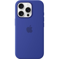 Originální Apple silikonový kryt s MagSafe pro iPhone 16 Pro - ultramarínový