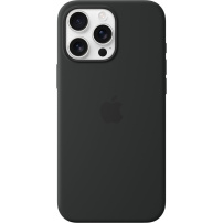 Originální Apple silikonový kryt s MagSafe pro iPhone 16 Pro Max - černý