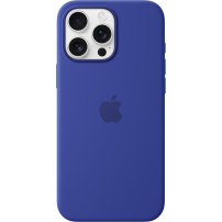 Originální Apple silikonový kryt s MagSafe pro iPhone 16 Pro Max - ultramarínový