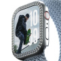 PanzerGlass SAFE pouzdro posázené kamínky pro Apple Watch 42mm (Series 10 / 11) - stříbrné
