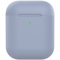 Ultratenký silikonový obal pro AirPods 1 / 2 - modrošedý