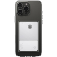 Spigen Crystal Slot transparentní kryt s kapsou na karty pro iPhone 16 Pro Max - čirý
