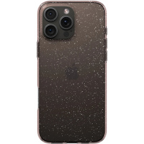 Spigen Liquid Crystal Glitter třpytivý kryt pro iPhone 16 Pro - růžový