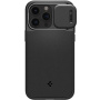 Spigen Optik Armor odolný kryt s posuvnou krytkou kamery a MagSafe pro iPhone 15 Pro Max - černý