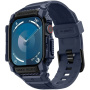 Spigen Rugged Armor Pro super odolné pouzdro s řemínkem pro Apple Watch 42mm (Series 10 / 11) - tmavě modré