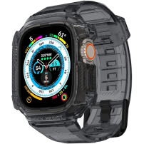 Spigen Rugged Armor Pro super odolné pouzdro s řemínkem pro Apple Watch Ultra 49mm - kouřové