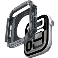 Spigen Rugged Armor super odolné pouzdro pro Apple Watch 46mm - tmavě šedé