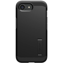 Spigen Tough Armor odolný kryt se stojánkem a MagSafe pro iPhone 16e / 17e - černý