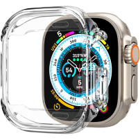 Spigen Ultra Hybrid pouzdro s ochranou displeje pro Apple Watch Ultra 49mm - čiré