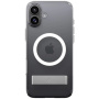 Spigen Ultra Hybrid S transparentní kryt se stojánkem a MagSafe pro iPhone 16 Plus - čirý