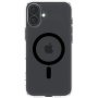 Spigen Ultra Hybrid transparentní kryt s černým MagSafe pro iPhone 16 - čirý