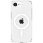 Spigen Ultra Hybrid transparentní kryt s bílým MagSafe pro iPhone 16e / 17e - čirý