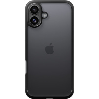 Spigen Ultra Hybrid matný transparentní kryt s barevným rámečkem pro iPhone 16 Plus - černý