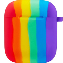 Silikonový obal pro AirPods 1 / 2 - duhový