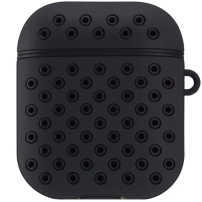 Silikonový ochranný obal pro AirPods 1 / 2 - černý