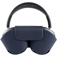 Ochranný obal z PU kůže pro AirPods Max 1 / 2 - tmavě modrý