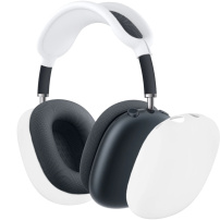 2v1 silikonový obal pro AirPods Max 1 / 2 - bílý